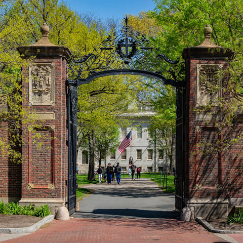 Harvard entrance gate